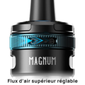 Bague de réglage airflow en haut du pod